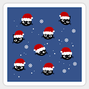 Christmas Cat Sticker